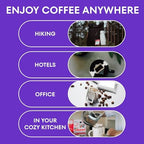 Single Serve Drip Coffee Packets - Original Collection Premium Arabica - 6-Pack Japanese Style Pour Over for Travel Camping Office Home