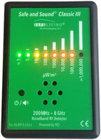 Safe and Sound Classic III Radio Frequency 5G Detector New 2024 Release by Safe Living Technologies Inc