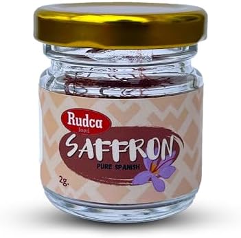 Rudca Food Spanish Saffron Premium Quality Saffron Threads from Spain 2gr