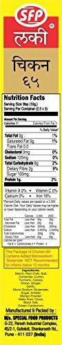 Lucky Chicken 65 Spice Mix, 75g (Pack of 5), Recipe and Spice Mix for South Indian Style Fried Chicken in Spicy Yogurt Sauce, No MSG, Non GMO