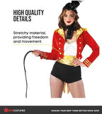 fun shack Womens Circus Ringmaster Costume, Lion Tamer Outfit for Women, Ringmaster Dress, costumes for women