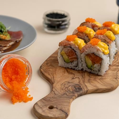 MARKY'S Wasabi Tobiko Flying Fish Roe - 8 oz / 227 g - Sushi Grade Caviar