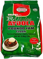 Nigeria poundo 0.9KG(2LB) | Yam flour | Yam fufu swallow
