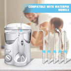 Replacement Tips for Waterpik Water Flosser,Replacement Classic Jet Tips Compatible with Waterpik Oral Irrigator,Replacement Brush Heads for Water pik,8 Pcs Replacement Parts for Water pik