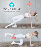 Booty Builder & Booty Trainer for Women & Men - Perfect Butt Workout Equipment for Glute Exercise, Buttocks Lifting - Iron Core Neoprene Weight with Non-Slip Grip