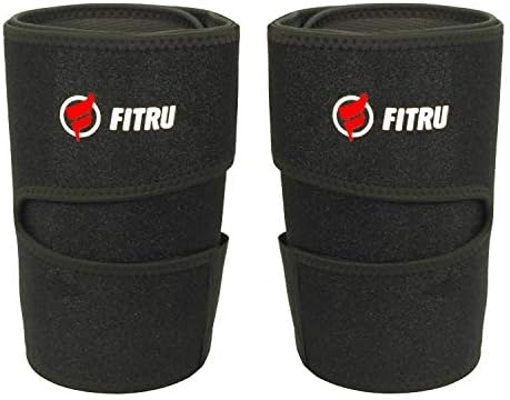 Fitru Premium Thigh Trimmers for Men & Women - Body Wrap Sauna Waist Trainer for Your Legs