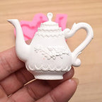 Cartoon Cute Teapot Shape Handmade Silicone dant Mold Chocolate Sugar Craft Mold Candle Resin Crafts Gift Silicone