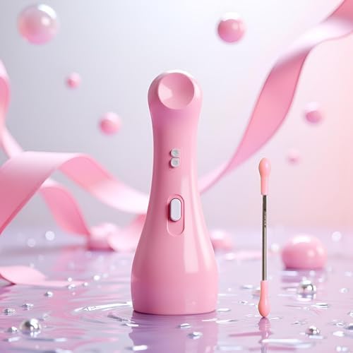 Pink Facial Hair Remover - Spring Epilator Tool for Quick Hair Removal - Effective Threading Alternative Professional Epilators Groomers and Trimmers