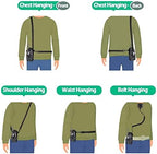 LUITON Radio Holder Walkie Talkie Pouch Molle Radio Pouch BaoFeng Radio Holster Strap Radio Case for Duty Belt Compatible with BaoFeng UV5R 888S F8HP Kenwood Icom HYT Arcshell Retevis H777 (1 Pack)