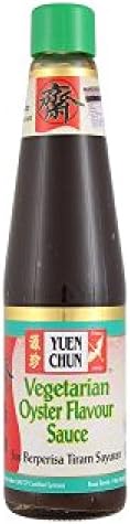 Yuen Chun Oyster Sauce 420ml (Vegetarian, 3 Count)