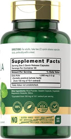 Carlyle Gotu Kola Capsules | 180 Count | Non-GMO, Gluten Free | Traditional Herb Extract