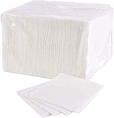 Pantryware Essentials Paper Lunch Napkins. 500 Count Lunch Napkins 1 Ply, White. 12 x 12