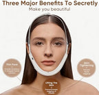 Electric Double Chin Device and V-Face Machine with 8 Modes and 15 Gear Adjustable Intensities - Intelligent Double Chin Machine for V-face