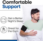 ARMSTRONG AMERICA Bicep Tendonitis Brace, Bicep Band & Upper Arm Compression Sleeve I Triceps & Biceps Muscle Support For Upper Arm Tendonitis Pain Relief Or Bicep Strains (XL 16" to 20")
