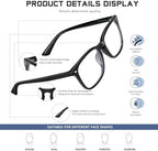 Reading Glasses for Women Men - Blue Light Blocking UV Filter Computer Readers,Anti Eyestrain Eyeglasses