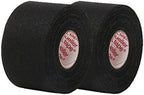 Mueller- Black Athletic Tape 1.5"X 10yds, 2 Pack