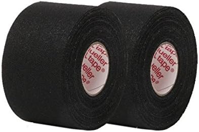 Mueller- Black Athletic Tape 1.5"X 10yds, 2 Pack