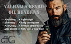 Beard Gains Valhalla Luxury Scented Beard Oil for Men - Groom, Control, and Promote Facial Hair Growth - Made In USA - 1 Ounce