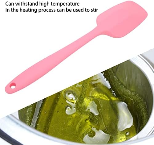 Silicone Spatula For Waxing, Large Silicone Wax Spatula,Reusable Waxing Applicator for Stir Wax,Non Stick Wax shovel for Apply Wax