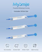 MySmile Teeth Whitening Gel Pen Refill Pack, 3 Non-Sensitive Teeth Whitening Pen, Deluxe Teeth Whitener Dental Grade Tooth Whitening Gel with Carbamide Peroxide for Home, Fast Result