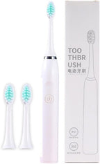 Electric Toothbrush AA Battery Powered Toothbrush With 5 Care Modes With 3 Brushes Replacement Heads Set