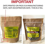Dr. Schulze’s | Detox Tea | All Purpose Herbal Tonic | Powerful Digestive Stimulant | Dietary Supplement | Ultimate Liver Cleanse | Helps Eliminate Gas & Indigestion | Release Toxins | 6 Oz. Pack