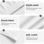 Mah Jongg MAHJ! G-String Thongs for Women No Show Thong Underwear Breathable Low Rise Panties