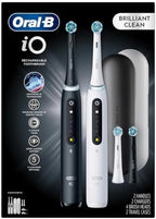 Oral-B iO 5 Brilliant Clean Electric Toothbrush, 2 Pack