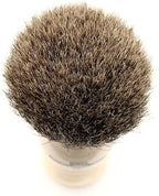 Edwin Jagger 5EJ877 Extra Large Best Badger Shaving Brush, Imitation Ivory for use with Shaving Cream or Soap for Men