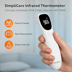 Baby Thermometer, FDA 510(k) Cleared Ear Thermometer for Kids Adults Infants, Baby Essentials, Ear & Forehead Thermometer (Touch), 2-in-1 Dual Mode, Digital Ear Thermometer (AET-R842)