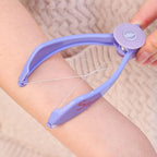 Women Mini Facial Epilators Spring Threading Epilator Face Defeatherer Hair Removal DIY Makeup Epilator for Cheeks Eyebrow
