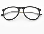 Mens Womens Oversize Readers +0.50 Reading Glasses Black Frame Spectacles Eyewear
