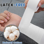 8 Pack Athletic Tape, White Sports Tape, Easy Tear Wrist Tape, Strong Adhesion Tapes for Boxing, Gymnastics, Hockey, Soccer, Lacrosse and First Aid(1.5in x 184ft Total)