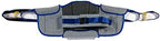 Patient Aid Padded Sit to Stand Sling (PASA2) with Back Support Padding & Stand Assist Straps for Moving Patients 125-250 lbs - Medium Transfer Lift Sling Compatible with Most Patient Lifts
