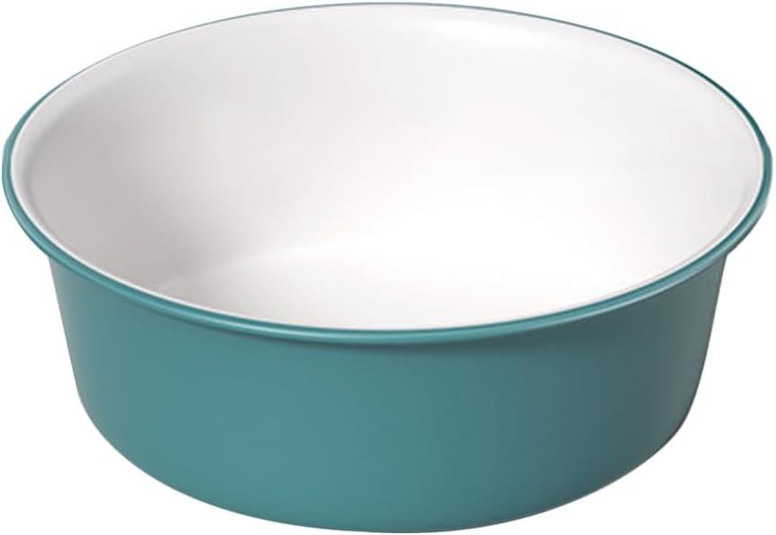 OSALADI Portable Plastic Wash Basin 10.24 Inch Round Tub for Face Washing Foot Soaking Laundry Storage Multipurpose Bathroom Kitchen Outdoor Use