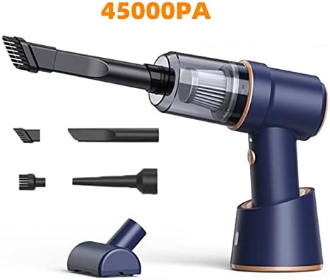 Wireless Vacuum Chargable Wireless Vacuum Cleaner Inflatable 45000Pa 120W High Power for Home Air Blower Handheld Portable Mini Cleaning
