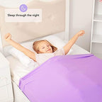 Sensory Compression Blanket | Spandex Bed Sheet for Kids & Adults | Deep Relaxing Feeling, Release Oxytocin | Helps With: SPD, Anxiety, ADHD, Autism and More | Breathable & Stretchable | Twin Size