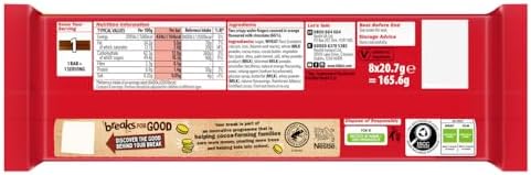 Kit Kat 2-Finger Orange 8Pk (8x20.7g) | (Pack of 1)
