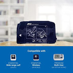 A&D Medical Wide Range Blood Pressure Cuff Replacement (8.6-16.5" / 22-42cm), Latex Free Blood Pressure Cuff, UA-420A ISO-Compliant Connector for Home Use A&D Medical Blood Pressure Monitors