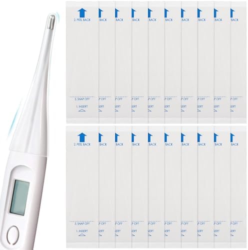 200pcs Covers Disposable Thermometers Sleeves Digital Covers Sleeves for Oral Armpit Rectal Electric