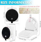 Foldable Shower Foot Rest for Shaving Legs|Reusable Foot Pedal with Strong Suction Force | Shower Step with Anti-Slip Pedal | Shower Stool for Pregnant Woman & Back Pain Suffers