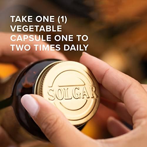 Solgar Biotin 5000 mcg - 50 Vegetable Capsules, Pack of 2 - Supports Healthy Skin, Nails & Hair - Non-GMO, Vegan, Gluten Free, Dairy Free, Kosher - 100 Total Servings
