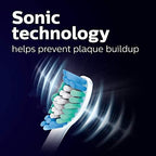 Philips Sonicare DailyClean 2100 rechargeable Electric Toothbrush (HX321117), Mid Blue, 1 Count