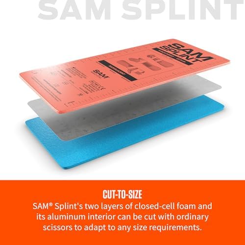 Sam Splint, 36", Orange & Blue