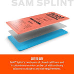 Sam Splint, 36", Orange & Blue