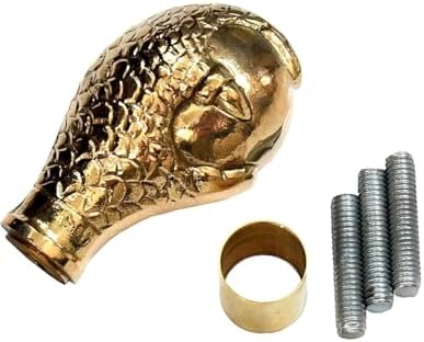 Nautical Brass eagle's Foot Handle for Walking Stick Canes Best Gift Brass Finish