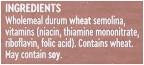 De Cecco Whole Wheat Pasta, Spaghetti, 13.25 Ounce (Pack of 12),VIP0012