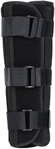 Shank Calf Support Night Splint Support Joint Brace, Tibia and Fibula Fracture Orthosis External Adjustable Fixation Strap Wrap Sleeve Belt Protector