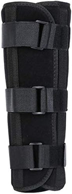 Shank Calf Support Night Splint Support Joint Brace, Tibia and Fibula Fracture Orthosis External Adjustable Fixation Strap Wrap Sleeve Belt Protector