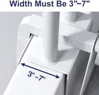 Bathtub Handle Grab Bar, Bathtub Safety Rail & Shower Grab Bars for Seniors, Baby, Elderly, and Disabled, Fits 3"–7" Tub Walls, Waterproof Non-Slip Handle and Holds 300lbs